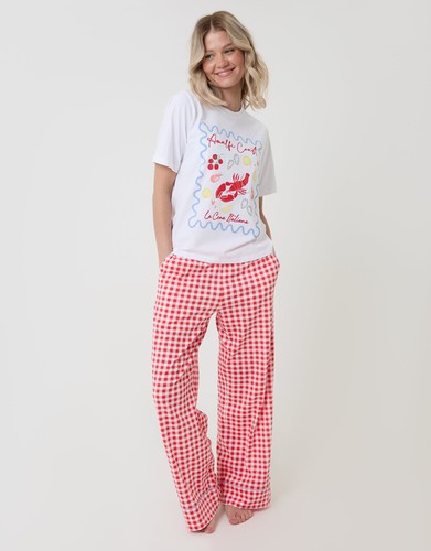 Threadbare womens red - red, cotton