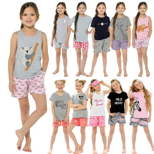 Girls short pyjamas - girls,