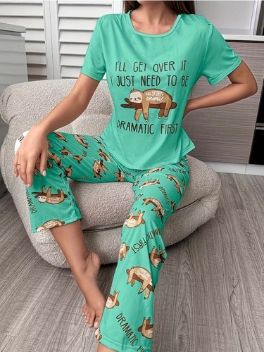 Lovely green ladies sloth - green,