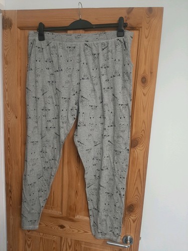 Ladies grey pyjama bottoms - ladies,