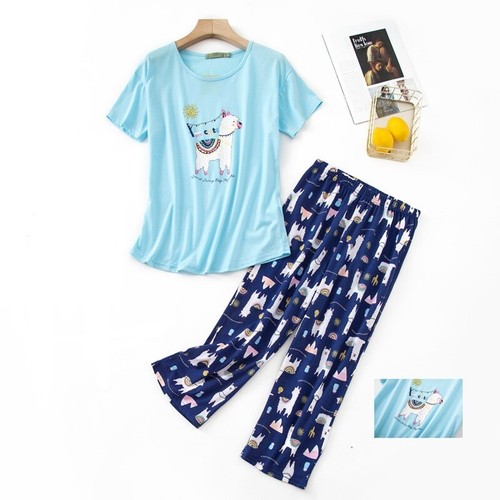 Ladies set sleepwear - set, animal
