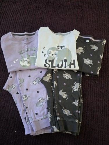 Girls winter pyjamas - girls, bundle