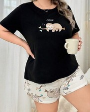 Sloth Womens Ladies shorts