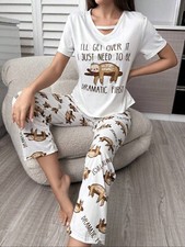 Funny Sloth Womens Ladies