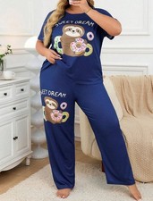 PYJAMA PLUS  SIZE 24 26 BLUE