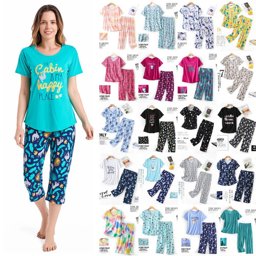 2pcs ladies pyjamas summer - 2pcs, set