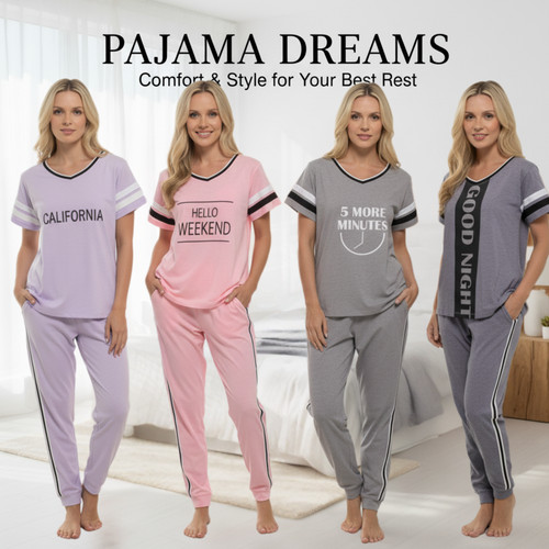 Ladies pyjamas set - set,