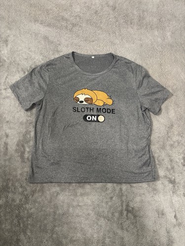 Sloth mode grey graphic - sloth, on
