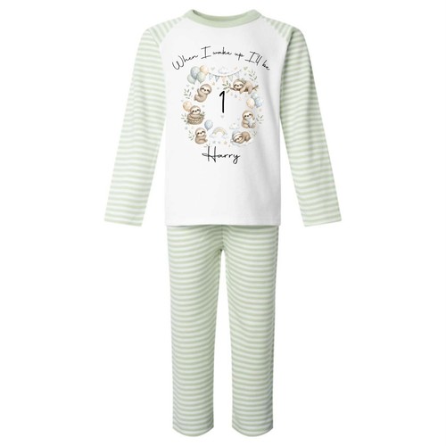 Personalised sloth birthday - personalised,