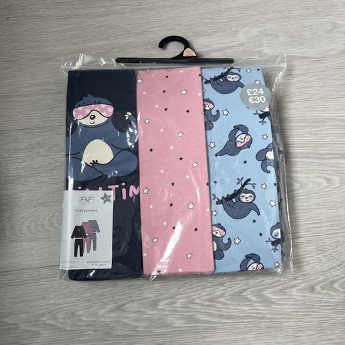 Set girls sloths pyjamas - 3,